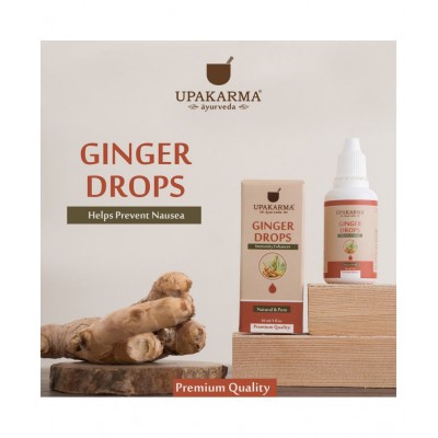 upakarma ayurveda Ginger Drops Ayurvedic Drops to Immunity Liquid 30 ml Pack Of 1