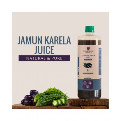 upakarma ayurveda Jamun Karela Juice Health Drink Liquid 1 l Natural