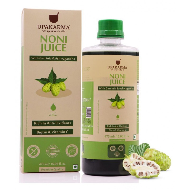 upakarma ayurveda Natural Noni Vegetable Juice 475 ml