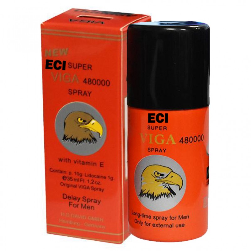 ECI Viga 480000 Long Time Delay Spray for Men