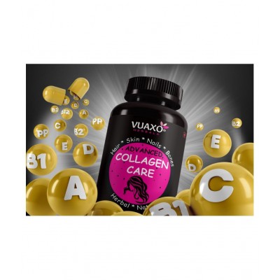 vuaxo Advanced Collagen Care Hair Skin Nails Joint Bones Capsule 60 no.s