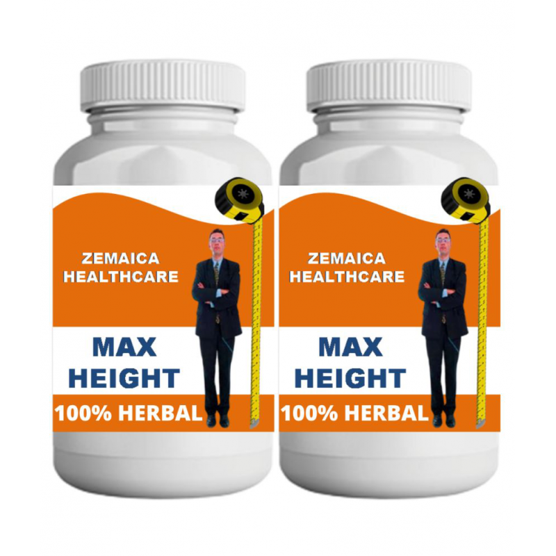 zemaicahealthcare MAX HEIGHT 60 no.s Capsule Pack of 2