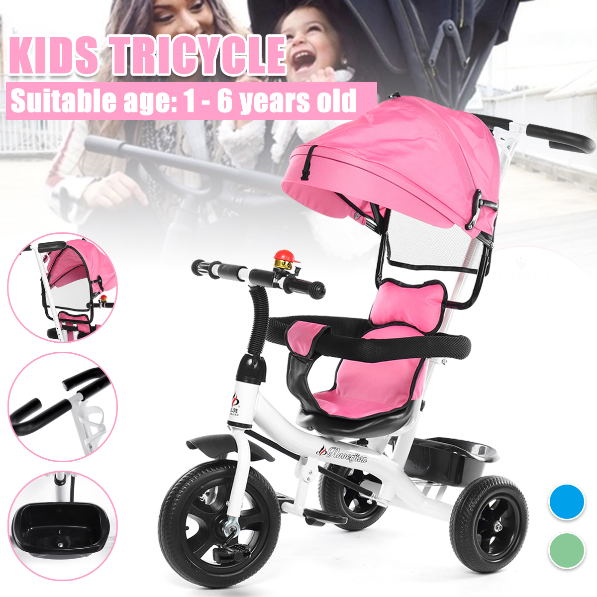 4-In-1-Baby-Tricycle-Folding-Kids-Stroller-3-Wheel-Bicycle-Reverse-Toddler-for-1-6-Years-Old-1819591