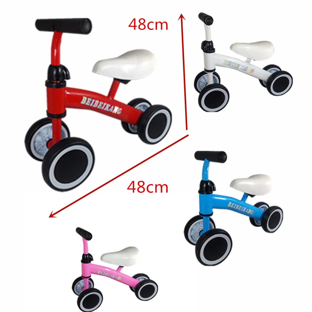 4-Wheel-Kids-Adjustable-Tricycle-Baby-Toddler-Balance-Bike-Push-Scooter-Walker-Bicycle-for-Balance-T-1827937