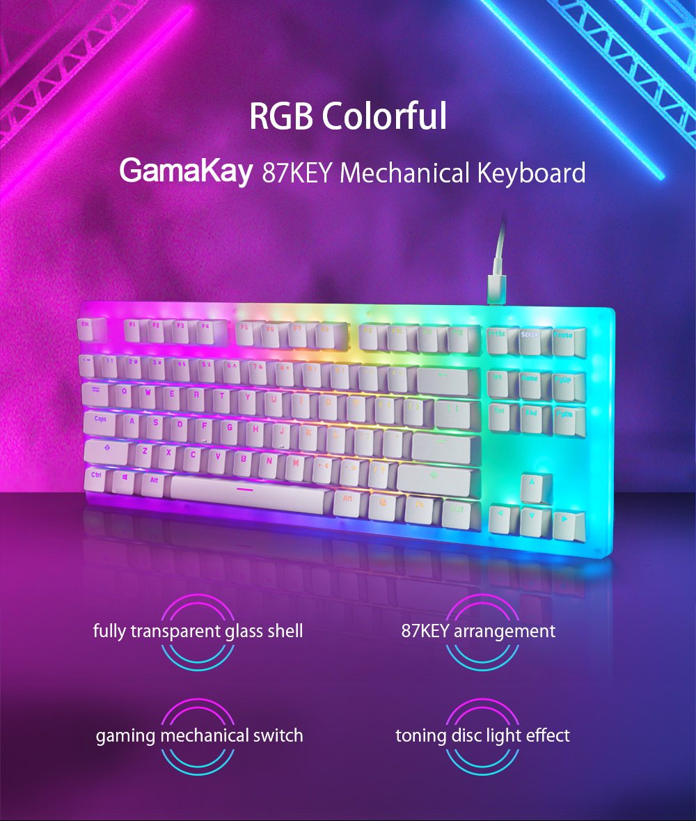 GamaKay-K87-Mechanical-Keyboard-87-Keys-Hot-Swappable-Type-C-Wired-USB-31-NKRO-Translucent-Glass-Bas-1703697