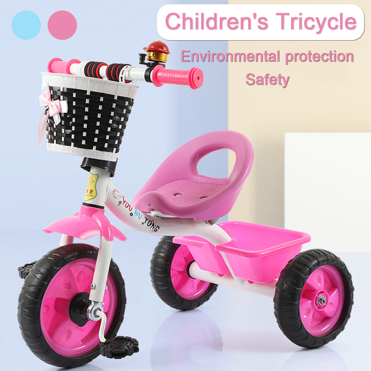 Kid-Tricycle-Adjustable-Pedals-Bike-Toddler-Children-Balance-Bicycle-for-1-3-Years-Old-1819624