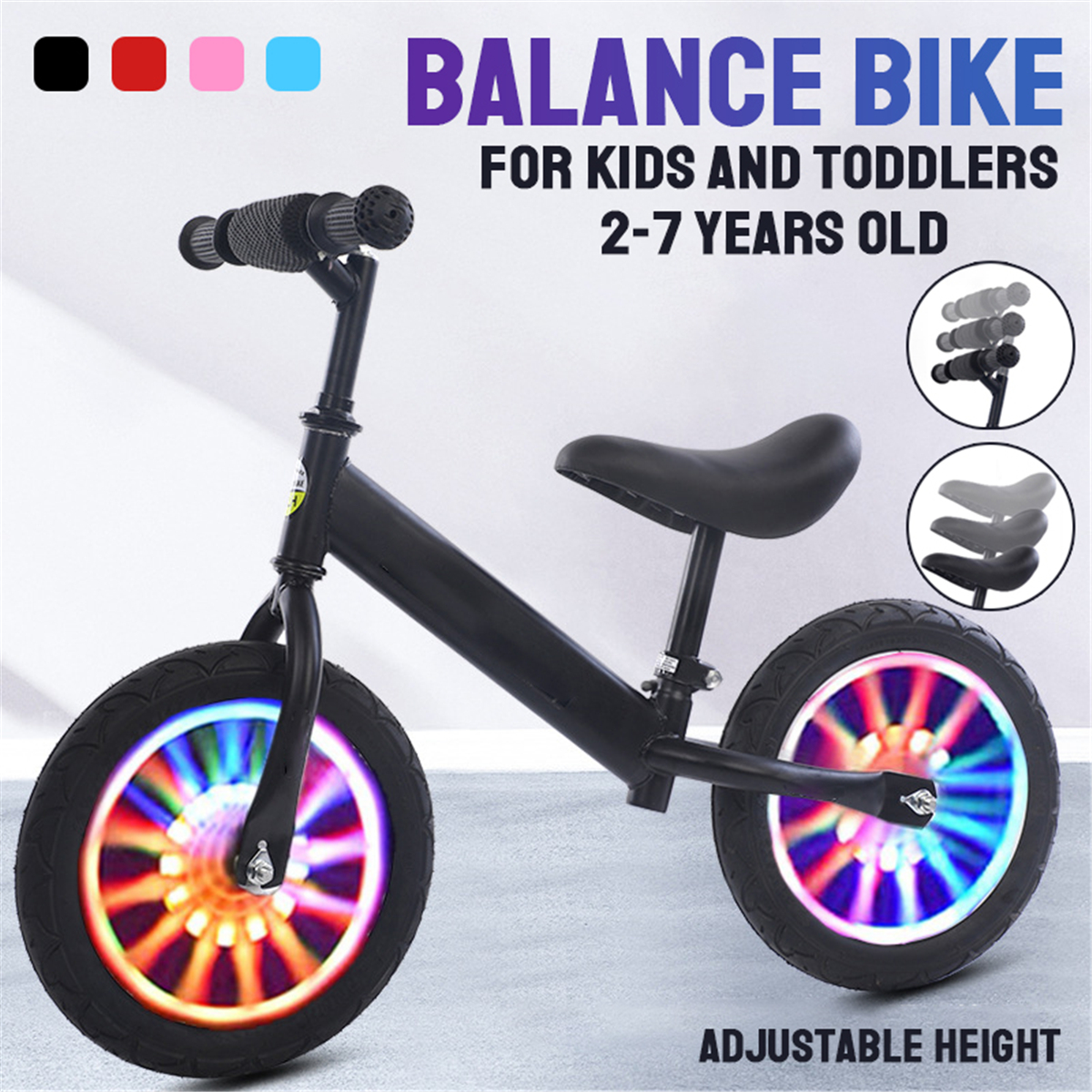 Kids-Adjustable-Height-Flashing-Balance-Bikes-Children-Bicycle-with-Comfortable-CushionsNon-slip-Han-1814859
